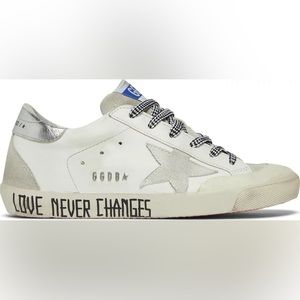 Gently warn Golden Goose Super Star “Love Never Changes”